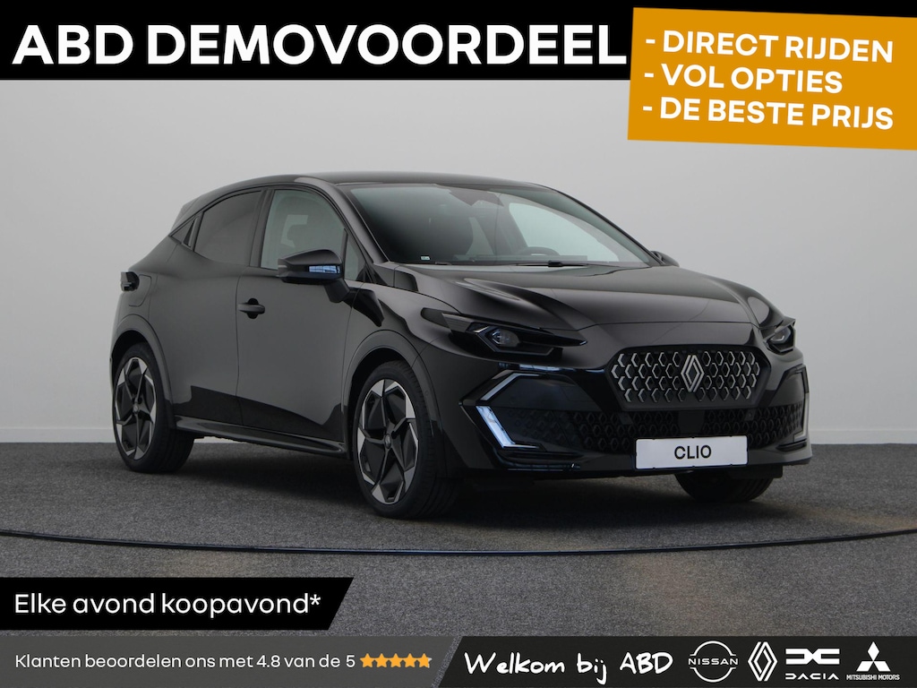 Renault Clio Hybrid 160pk techno | Vijf jaar garantie | Stoelverwarming | 18" lichtmetalen velgen |  360 graden camera |