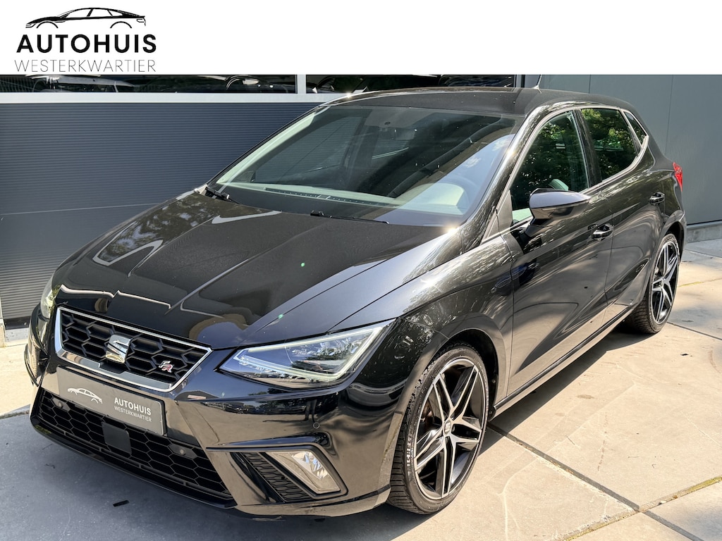SEAT Ibiza 1.0 TSI 95pk FR Limited Edition Alcantara Camera LED Navi Stoelverwarming 18" velgen Beats Audio