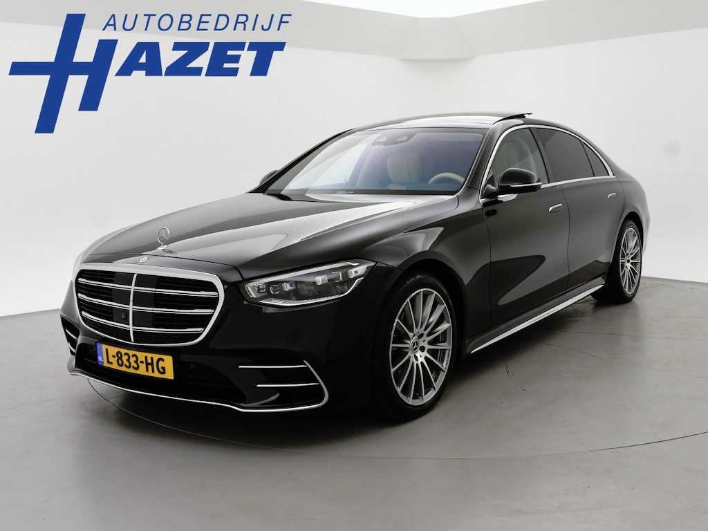 Mercedes-Benz S-klasse 350d LANG AMG-LINE 286 PK + BUSINESS CLASS PAKKET | MASSAGE V+A | 3D DISPLAY | BURMESTER | SOFT-CLOSE | PANORAMA | LASER LIGHT