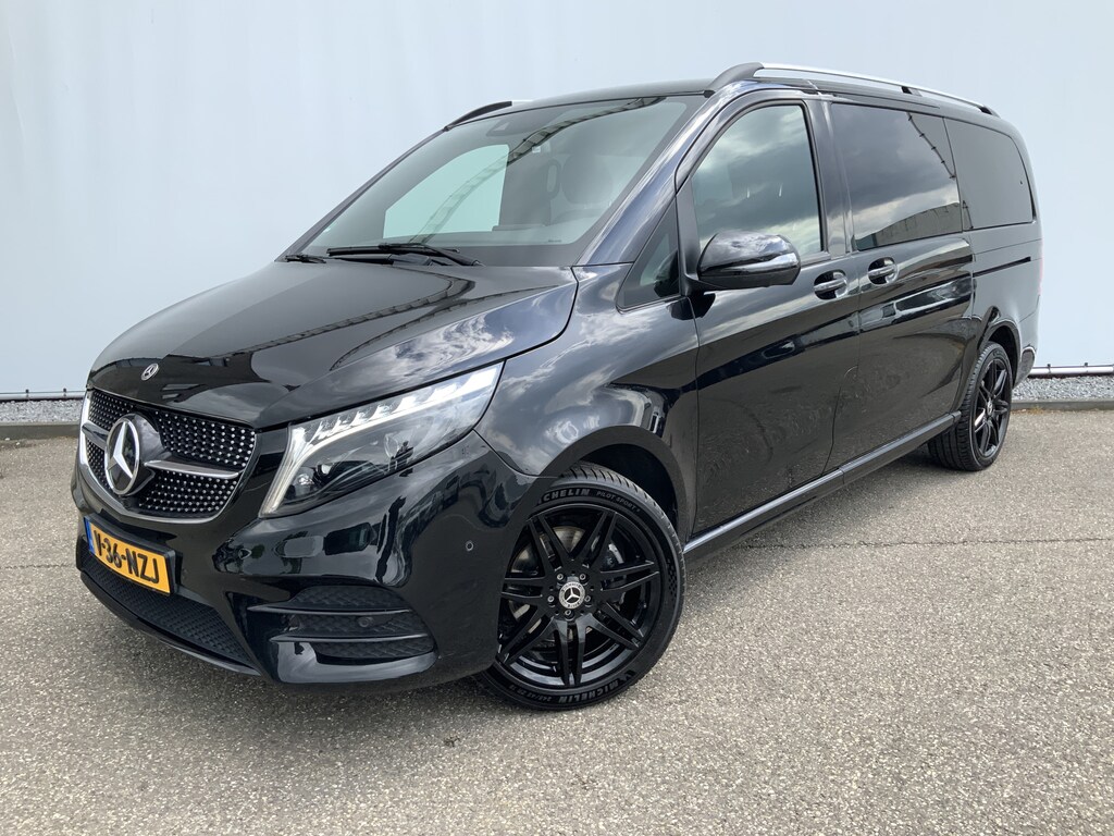 Mercedes-Benz V-klasse 300d 4-MATIC Lang DubCab Avantgarde Automaat 5 Zits Leer Volle Auto Trekhaak 2500kg Dub  Elec Schuifdeuren Euro 6