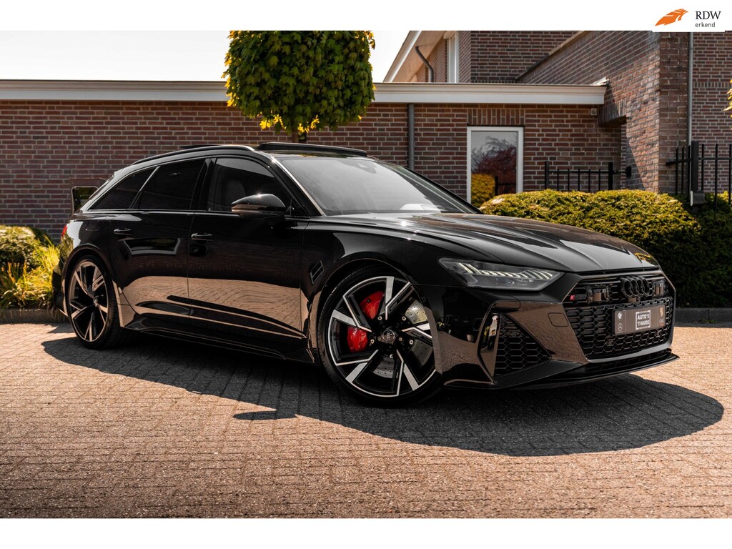 Audi RS6 Avant 4.0 TFSI Quattro 600 PK Milltek Adaptive Pano B&O Softclose Keramisch Keyless 22''
