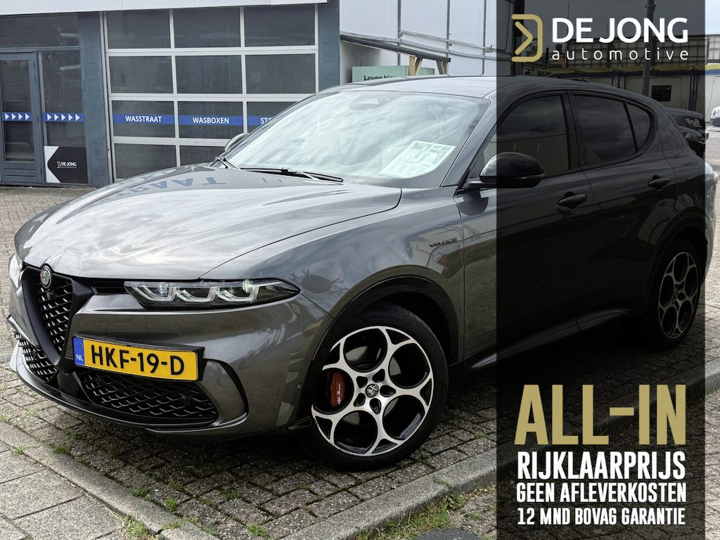 Alfa Romeo Tonale 1.5T Hybrid Veloce ALL-INRIJKLAARPRIJS/Tech Pack/Premium Pack/Tech Pack/Lederen bekleding