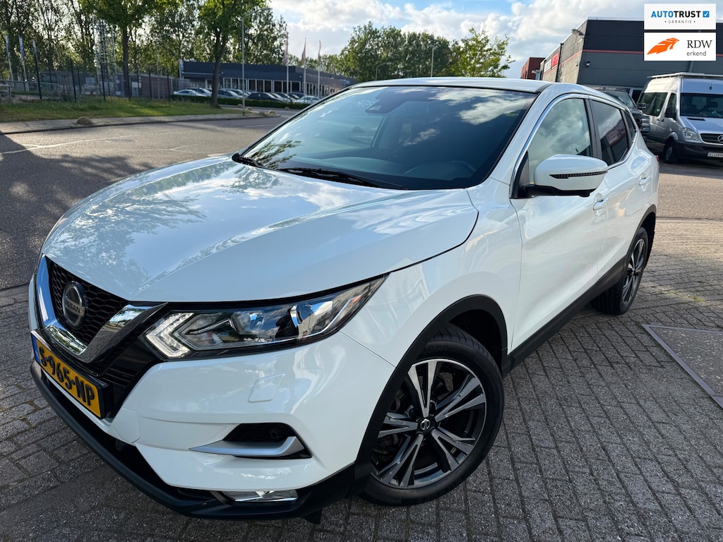 Nissan Qashqai 1.3 DIG-T 2019 N-CONNECTA AUTOMAAT 360-CAM NAVI 18-INCH
