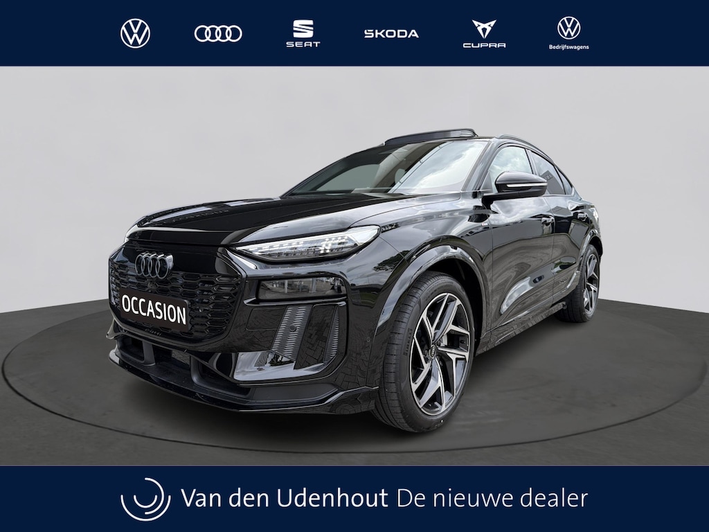 Audi Q6 Sportback e-tron S edition performance 100 kWh 306Pk / Luchtvering / Panodak / Winterpakket