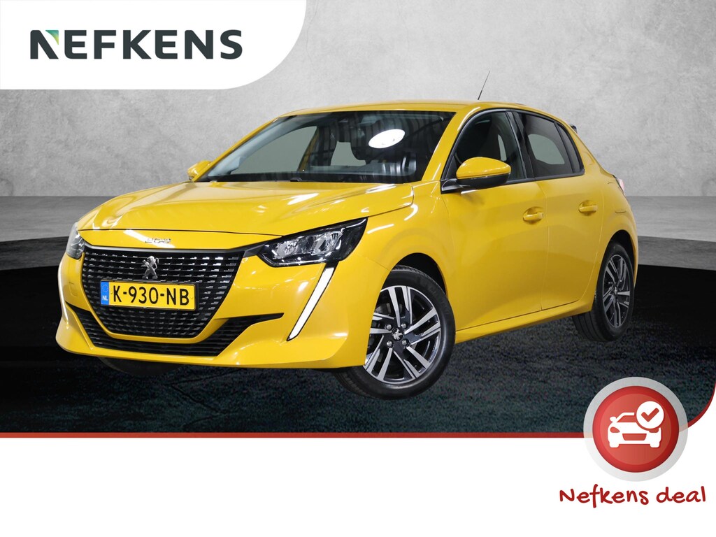 Peugeot 208 Allure 100pk Automaat | 1ste eigenaar | AppleCarplay/AndroidAuto | Parkeersensoren | FULL LED | Navigatie | Lederen Stuurwiel | Climate Control | Cruise Control | 16" LMV | Isofix | Privacy Glass |