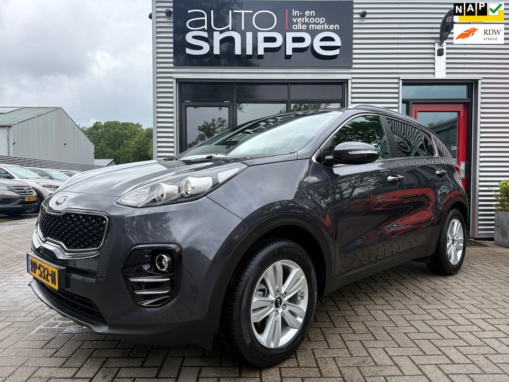 Kia Sportage 1.6 GDI DynamicLine -LEDER-STOELVERWARMING V+A-LANE ASSIST-APPLE CARPLAY/ANDROID AUTO-CARMERA-ORIGINEEL NEDERLANDS!
