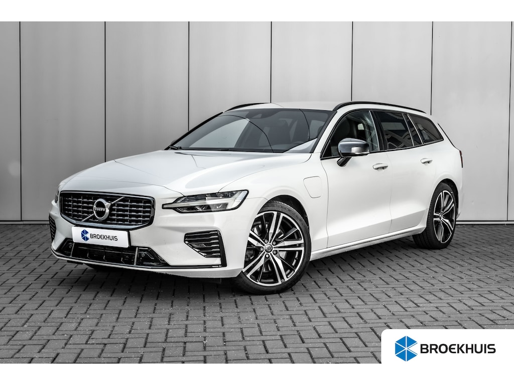 Volvo V60 2.0 T8 Recharge AWD R-Design 390Pk | Trekhaak | SOH 91% |  Achteruitrijcamera | Apple carplay Android Auto | Stoel/stuurverwarming | 19"LMV