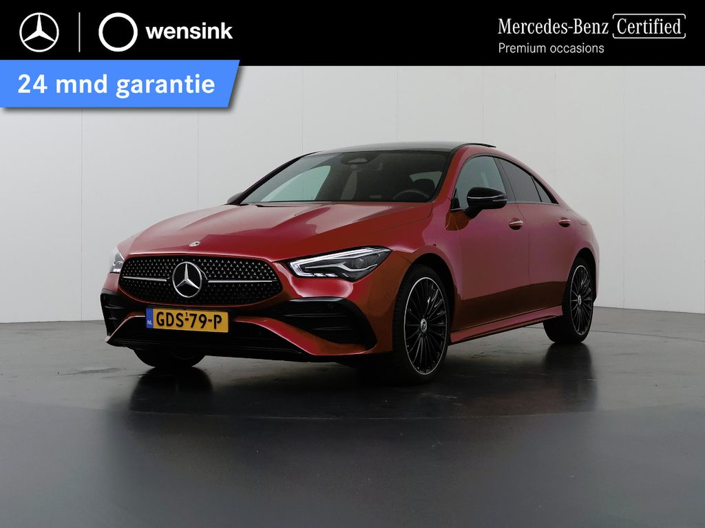 Mercedes-Benz CLA 250 e Star Edition AMG Line | Multibeam | Panoramadak | Night | Multispaaks lichtmetalen velgen | Stoelverwarming |