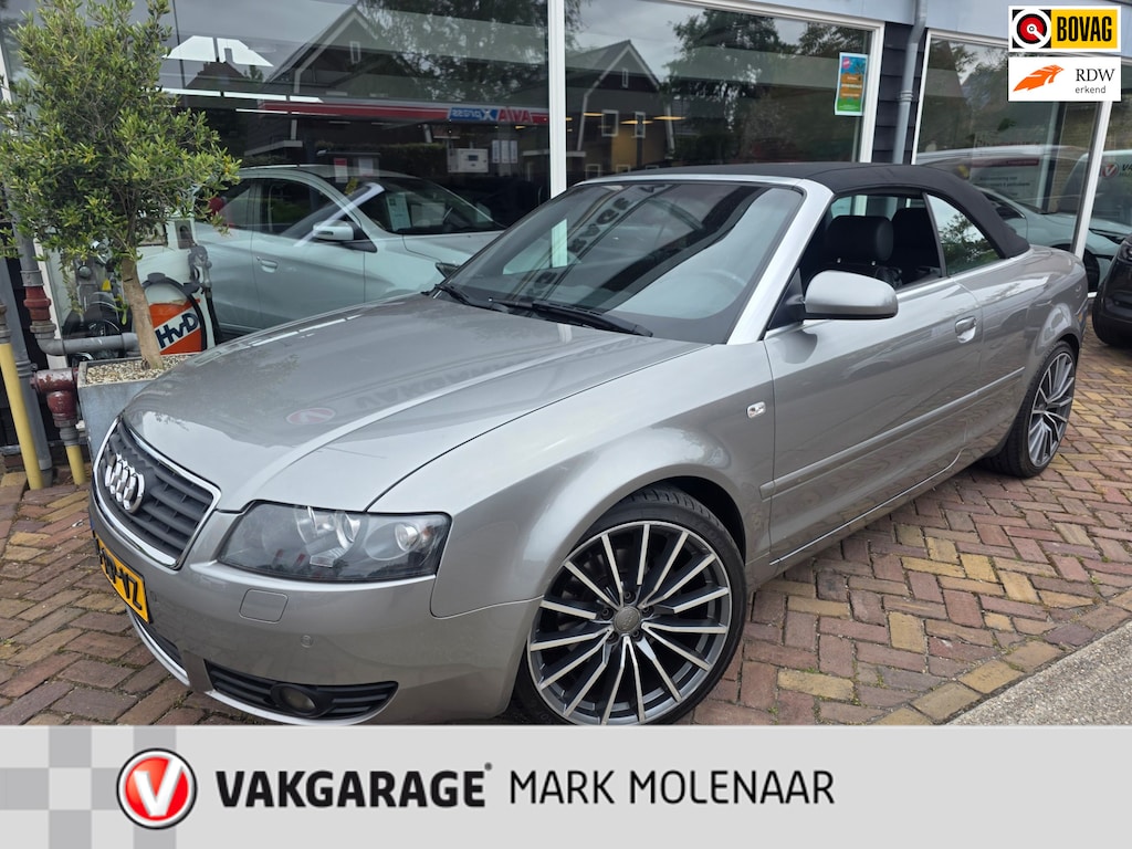 Audi A4 Cabriolet 3.0 V6 quattro Pro Line,leuke auto