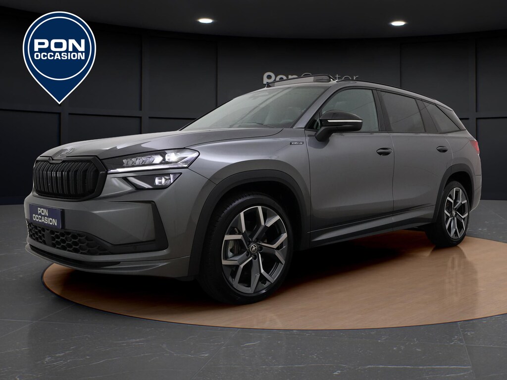 Skoda Kodiaq 1.5 TSI Sportline Business 7 Persoons | Pano dak | Trekhaak | Camera | Elek Achterklep | Navigatie | Stoelverwarming |