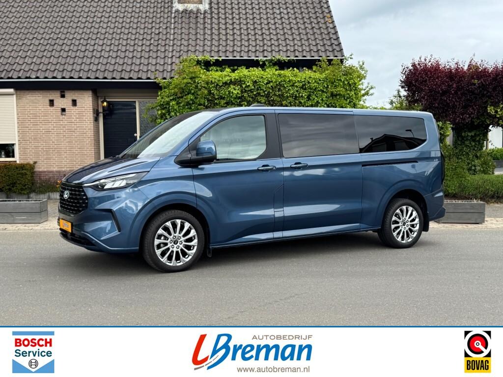 Ford Transit Custom 170pk automaat Dubbel cabine PANODAK LEDER L2H1