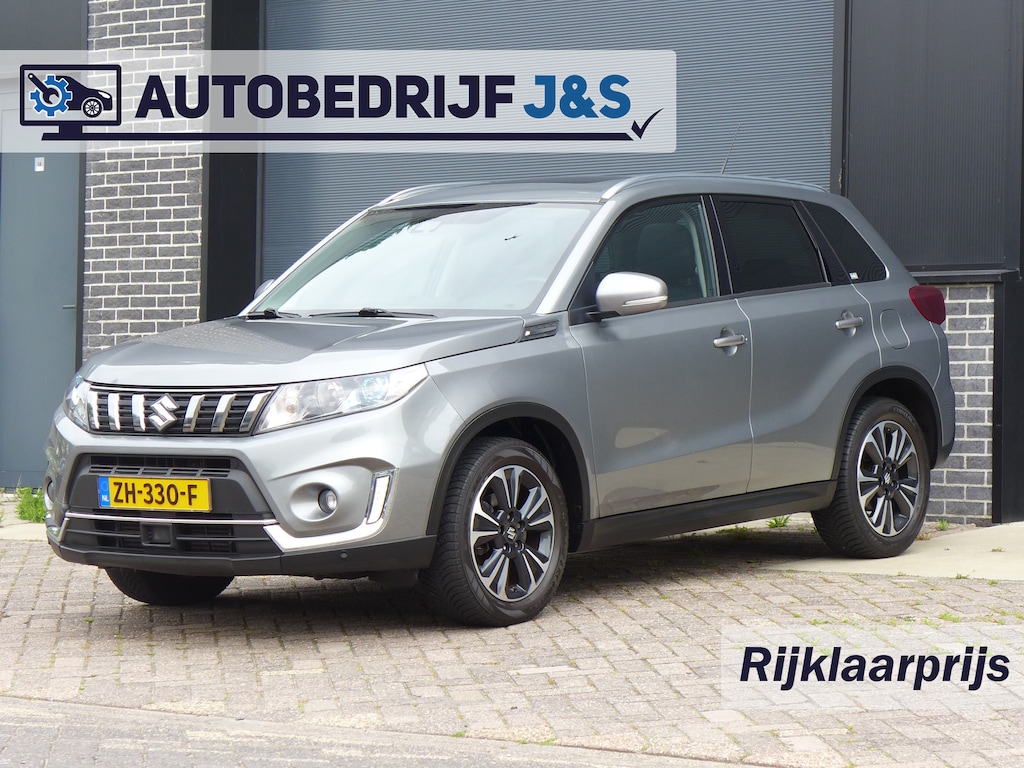 Suzuki Vitara 1.4 Boosterjet Stijl Pano Rijklaarprijs! | 12 Maanden Garantie | Onderhoudsbeurt | Nieuwe APK | Mobiliteitservice |