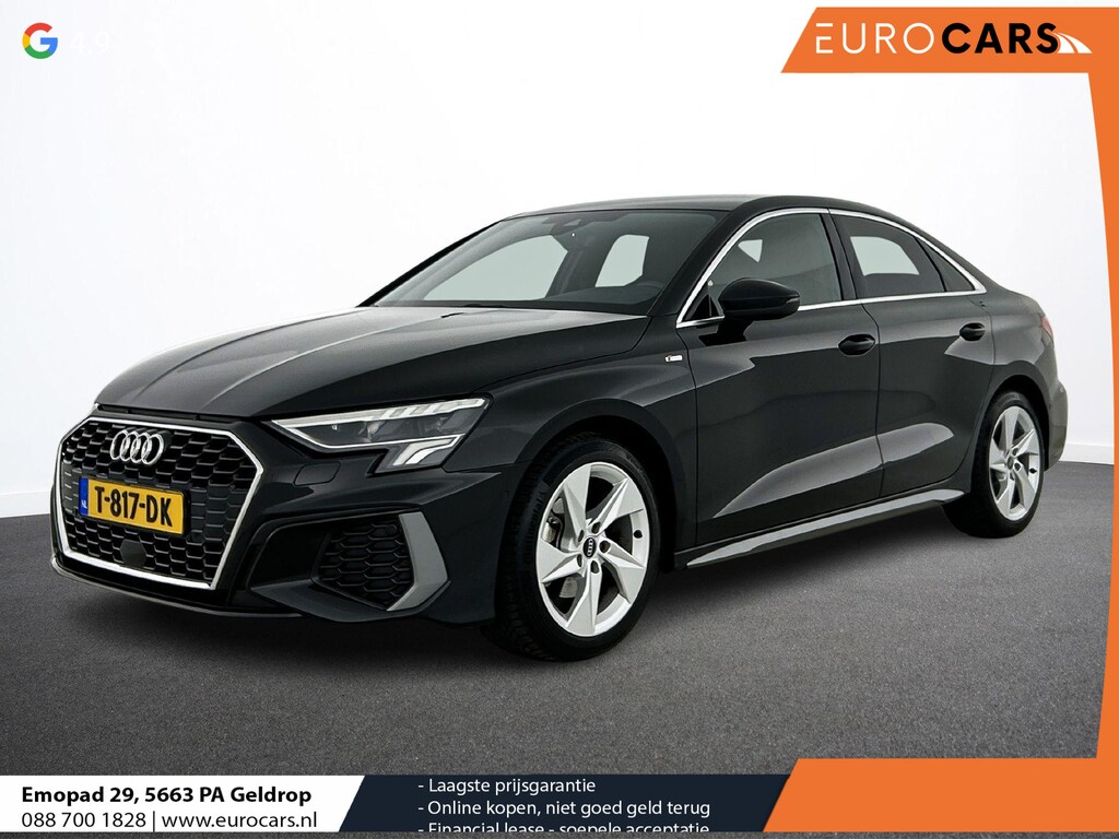 Audi A3 Limousine 30 TFSI S edition Navigatie Apple Carplay/Android Auto Parkeersensoren Adaptive Cruise Control Virtual Cockpit Climate Control Getinte ramen Lichtmetalen velgen