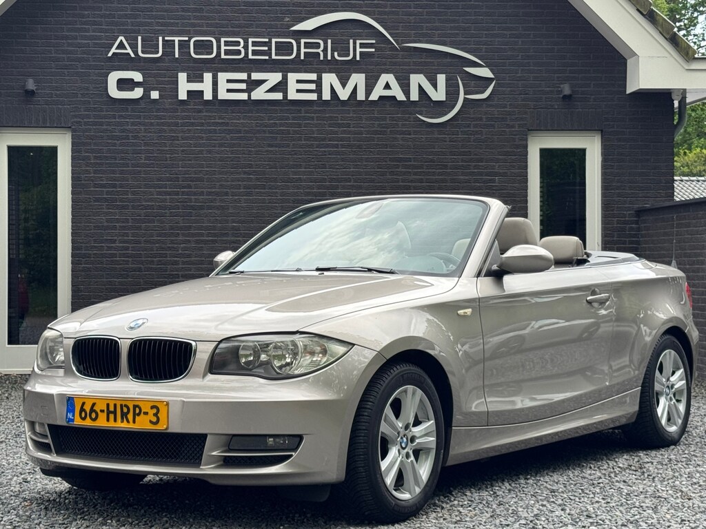 BMW 1-Serie Cabrio 118i High Executive Navigatie Leder Cruise Control Navigatie