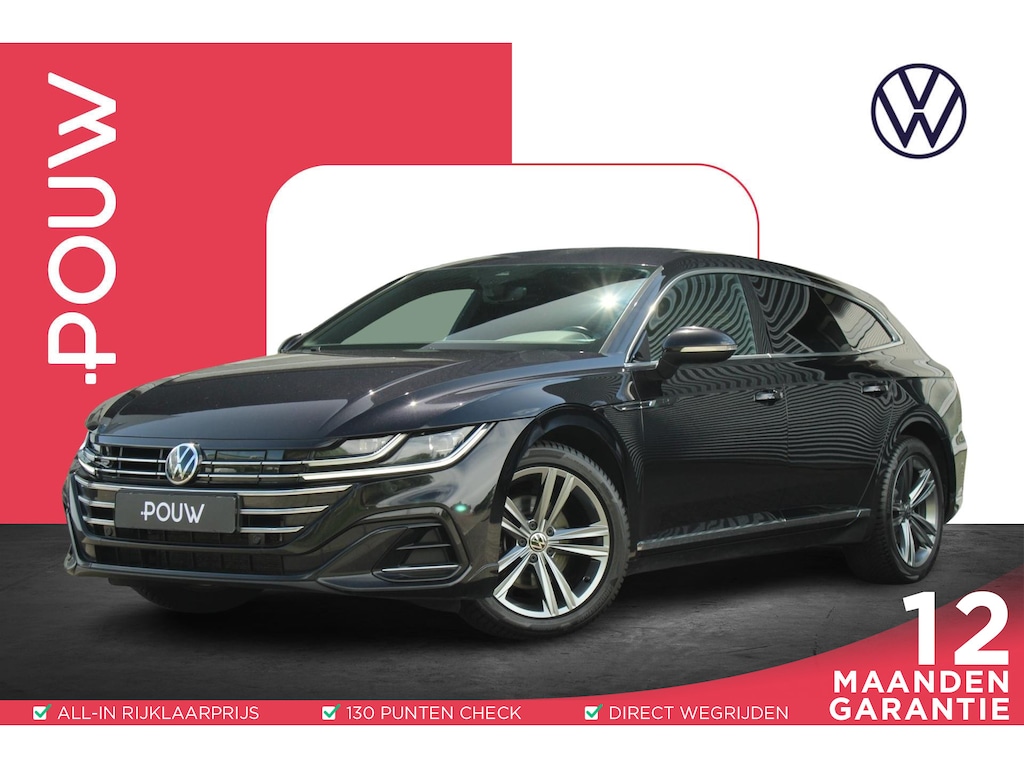 Volkswagen Arteon Shooting Brake 1.4 TSI eHybrid 218pk DSG R-Line Business+ | SoH 91% | Standkachel | Trekhaak | Camera | Navigatie | Apple CarPlay