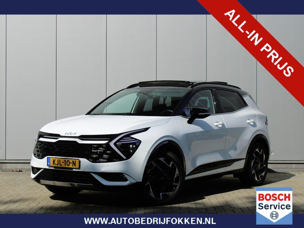 Kia Sportage 1.6 T-GDi 265pk Plug-in Hybrid GT-Line | Panorama dak | Stoelverwarming voor + achter | Camera | Elektrische achterklep