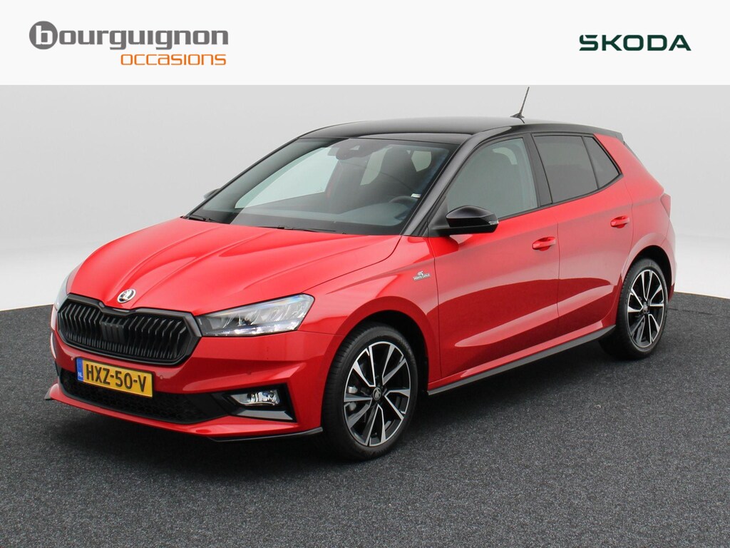 Skoda Fabia 1.0 TSi Monte Carlo 115 Pk Automaat | Stoelverwarming | Camera | Climatronic | CarPlay | Cruise Control | 17 Inch | 27.303 Km !!
