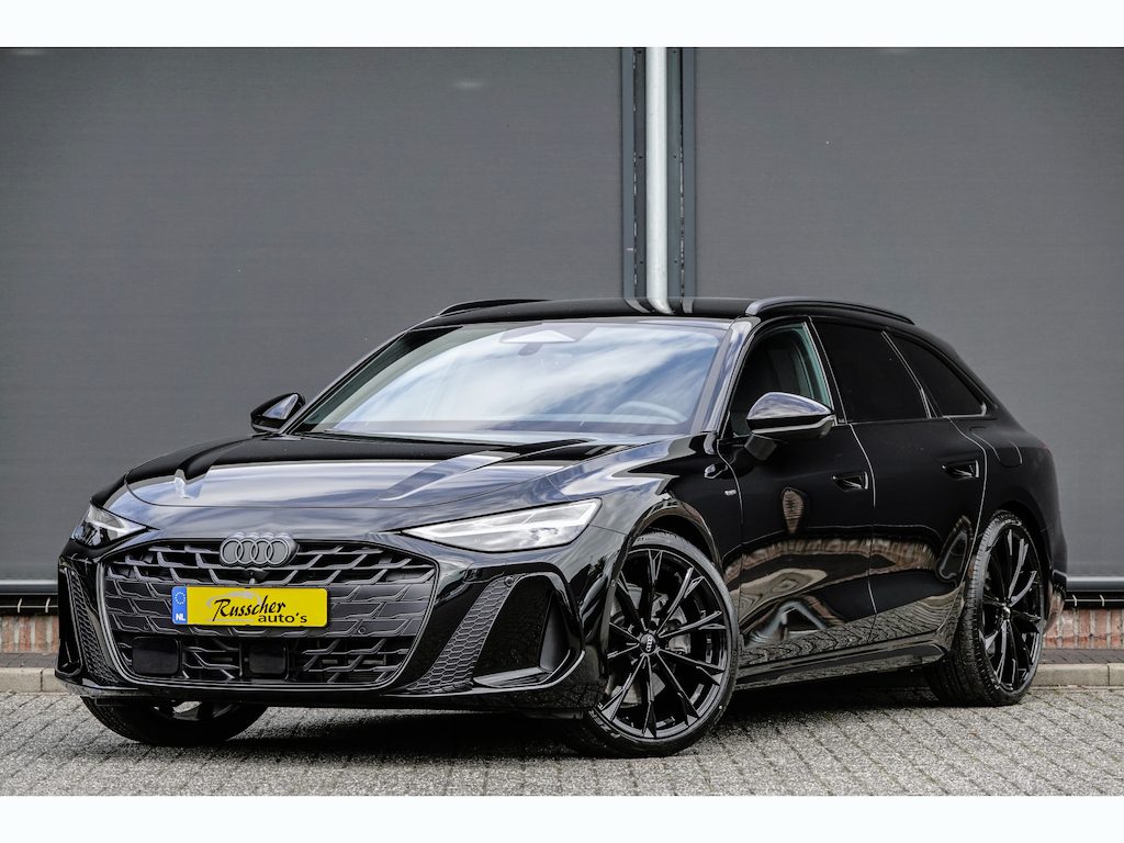 Audi A6 Avant e-hybrid 299Pk | Quattro | MMI Bijrijdersdisplay | 360° Camera | AWD-Besturing | Midnight Green | 21''