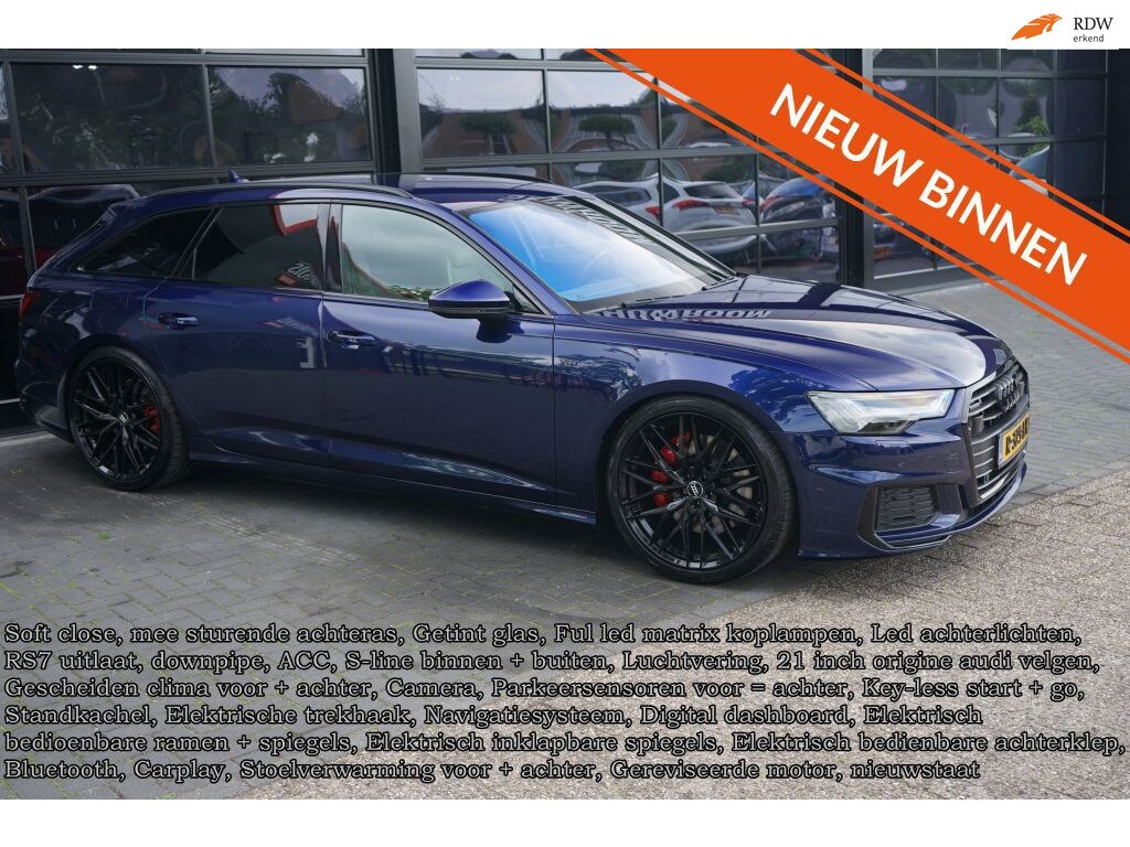Audi A6 Avant 55 TFSI quattro Design Pro Line Plus, Luchtvering, Softclose, Digital dash