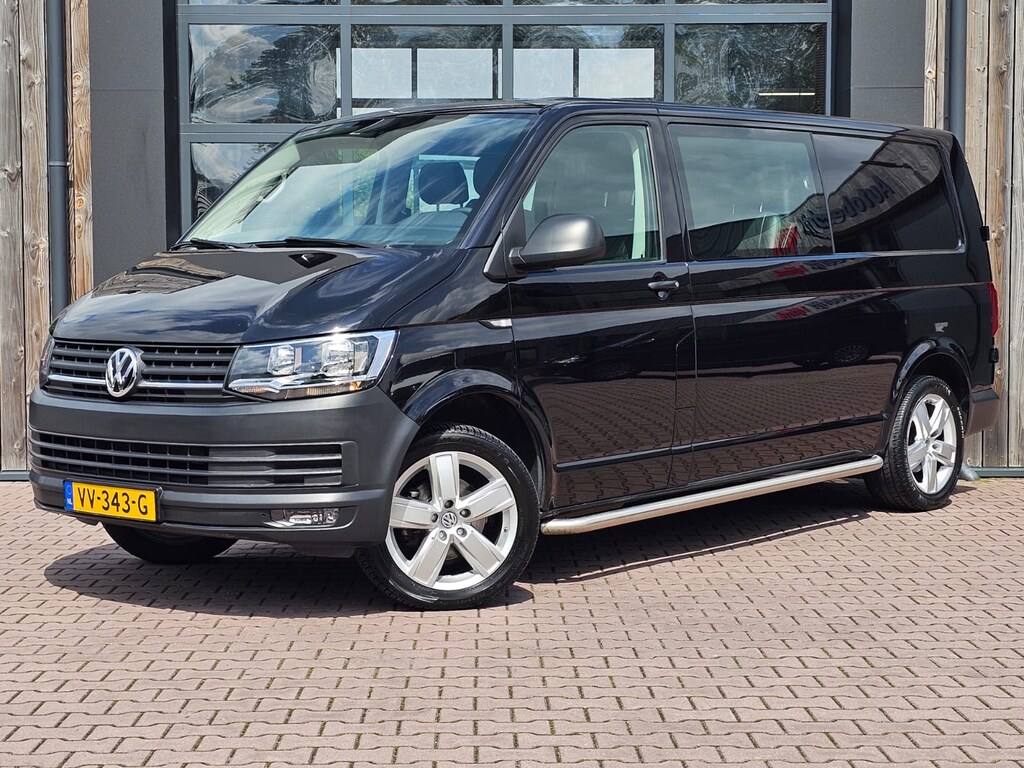Volkswagen Transporter 2.0 TDI L2H1 DC Comfortline DSG | 6-persoons | Trekhaak | Marge | Leder | Sidebars | LMV |