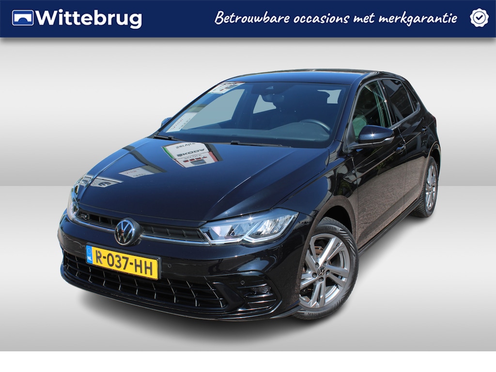 Volkswagen Polo 1.0 TSI 95pk R-Line / Navigatie by APP / LM 16 inch / Parkeersensoren / LED / Digital cockpit
