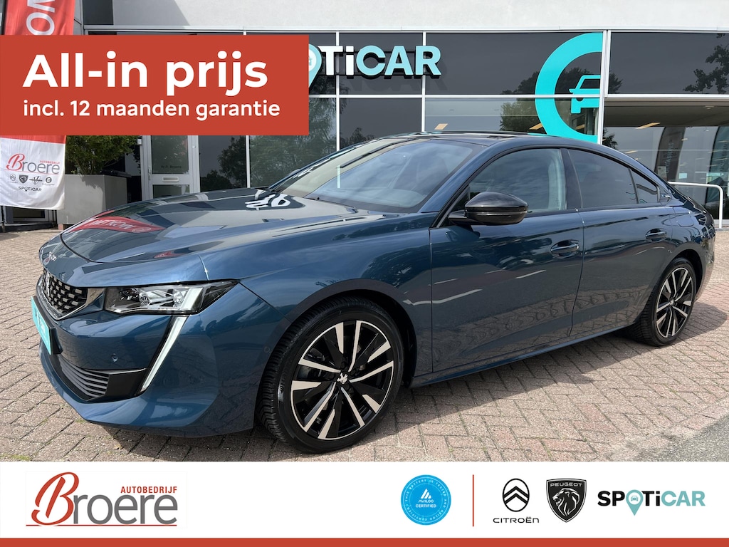 Peugeot 508 1.6 Hybrid GT Pack 225 Automaat | Panoramadak, SOH 92%