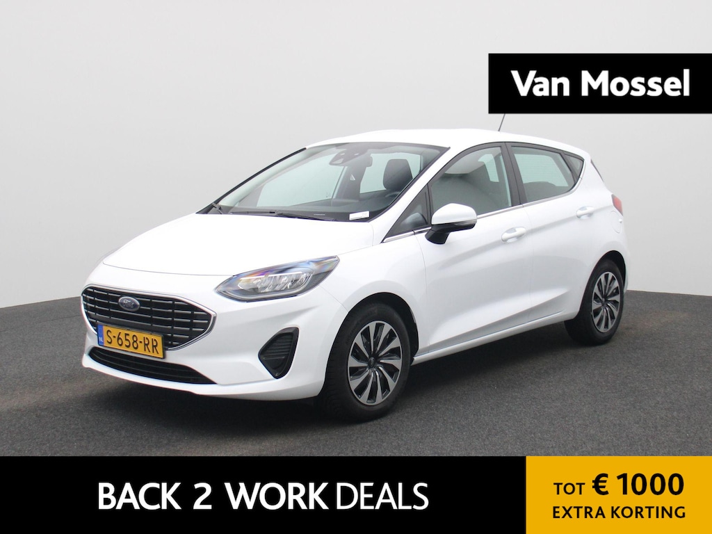 Ford Fiesta 1.0 EcoBoost Hybrid Titanium | CLIMATE CONTROL | PARKEERSENSOREN | APPLE CARPLAY | CRUISE CONTROL | LMV |