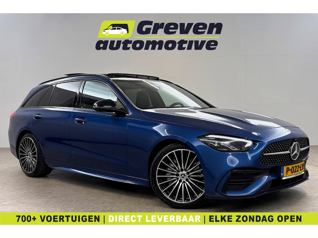 Mercedes-Benz C-klasse 200 Launch Edition AMG Line | Pano | Sfeer | Virtual | Burmester | Camera | Carplay | Cruise | NAP