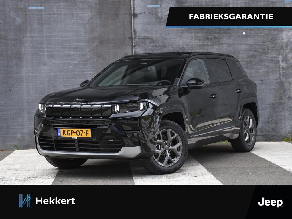 Jeep Compass First Edition 1.2 e-Hybrid 145pk Automaat MASSAGE | PANO | 18''LM | FOCAL | ADAPT. CC | 360° CAM.
