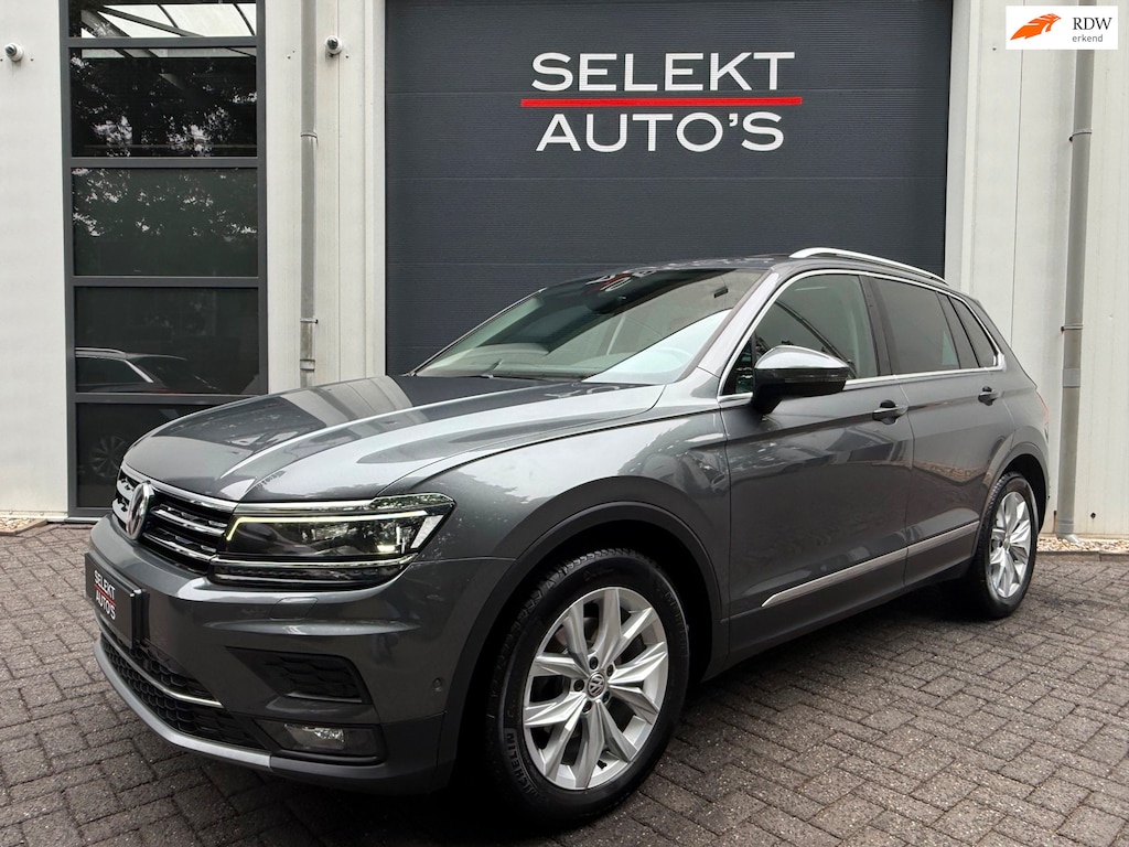 Volkswagen Tiguan 1.5 TSI ACT Highline 150 Pk DSG BTW Pano/Virtual/Leder/LED/18 Inch/Trekhaak/Camera/Climate/ACC/Navi/Apk 05-2027