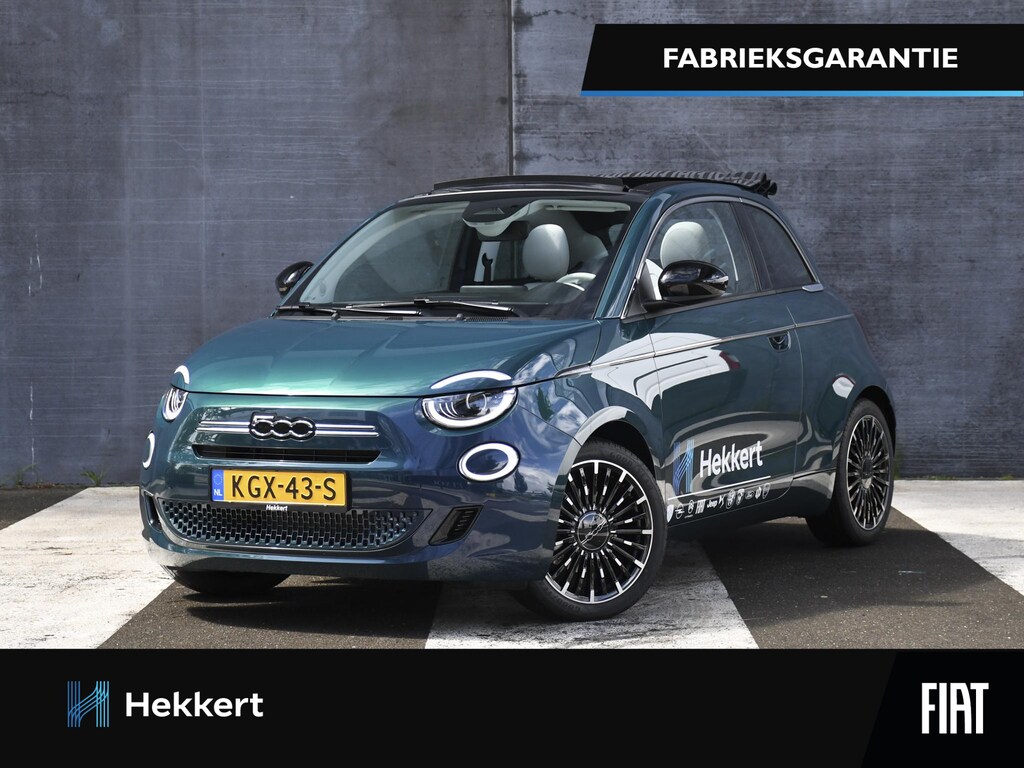 Fiat 500C La Prima 1.0 Hybrid 65pk PANO | CRUISE.C | 17''LM | PDC ACHTER + CAMERA | KEYLESS | NAVI