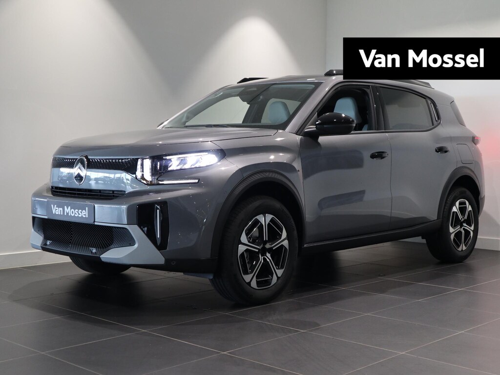 Citroën C3 Aircross Hybrid 145pk Max | Automaat | Climate Control | Full Map Navigatie | Apple Carplay / Android Auto | Camera | Parkeersensoren | Bekleding Half Leder | 17" Lichtmetalen Velgen | Direct uit Voorraad Leverbaar!