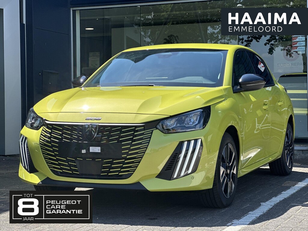 Peugeot 208 1.2 Hybrid 110 e-DCS6 Allure | Climate Control | Navigatie | Full LED | DAB | Parkeercamera/-sensoren | Apple Carplay/Android Auto | Dode hoekdetectie | Lichtmetalen velgen |