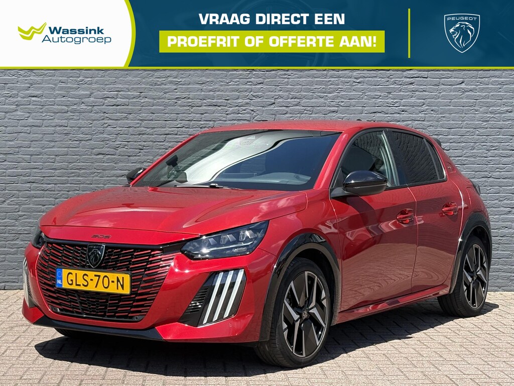 Peugeot 208 1.2 Hybrid 100 e-DCS6 GT 1e Eigenaar | Digital Cockpit | Automaat | Sensoren Voor + achter | Camera | CarPlay |