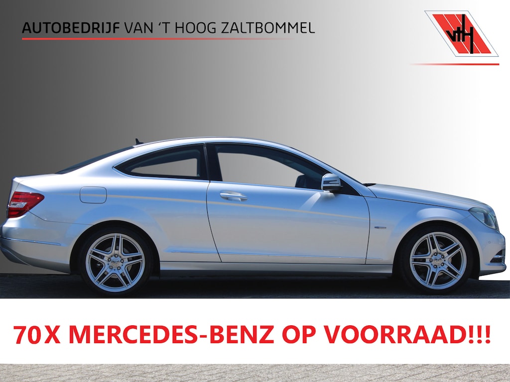 Mercedes-Benz C-klasse Coupé 180 AUT7 Ambition NAVI 18'' <<ZEER NETTE AUTO>>