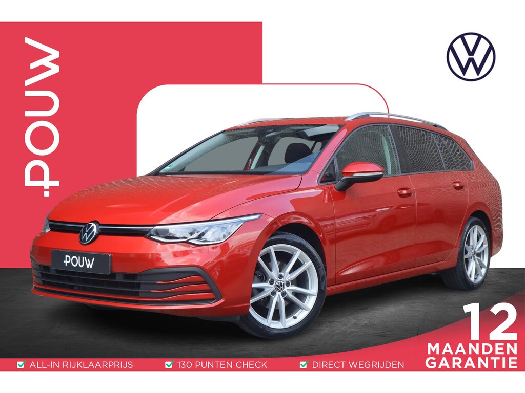 Volkswagen Golf Variant 1.0 eTSI 110pk DSG Life | Navigatie | Trekhaak Afneembaar | Ergonomische Bestuurdersstoel