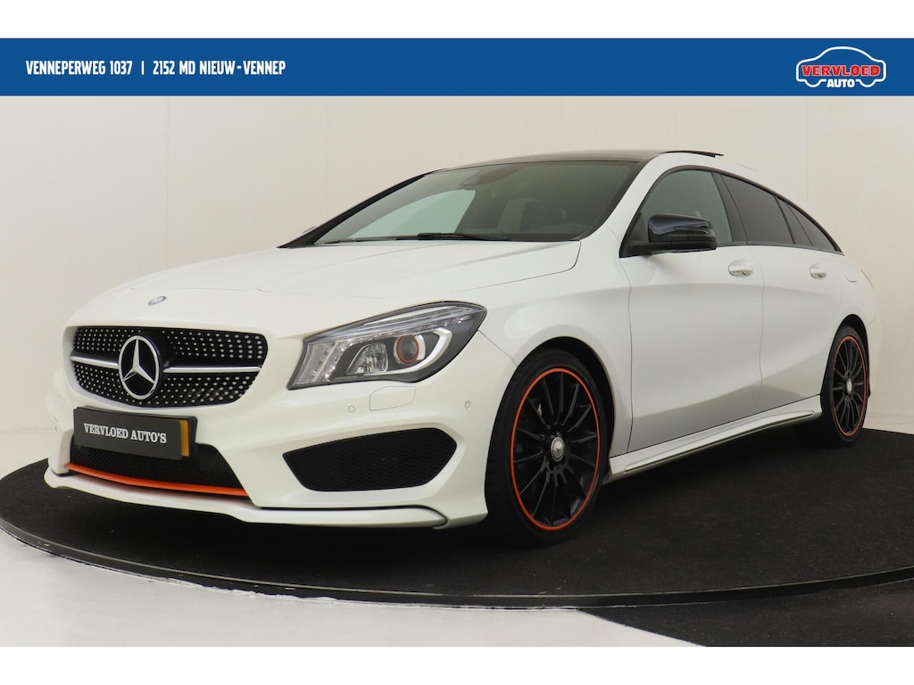 Mercedes-Benz CLA Shooting Brake 250/210PK 4MATIC ORANGEART EDITION -PANO.DAK|HARMAN/KARDON|EXCLUSIEF&NIGHT-PACK|CAMERA|STANDKACHEL|NAVI