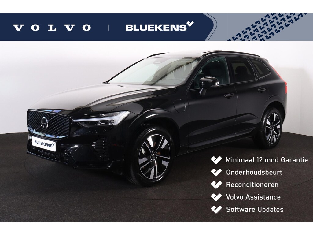 Volvo XC60 T6 Recharge AWD Plus Dark - Panorama/schuifdak - IntelliSafe Assist & Surround - 360º Camera - Harman/Kardon audio - Adaptieve LED koplampen - Verwarmde voorstoelen, stuur & achterbank - Parkeersensoren voor & achter - Elektr. bedienb. voorstoelen met geheugen - Head up display - Draadloze tel. lader - Extra getint glas - 19' LMV