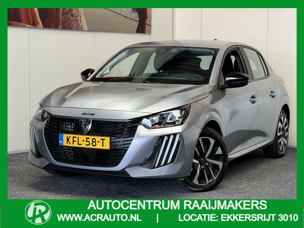 Peugeot 208 1.2 STYLE 100PK MODEL 2025 NAVIGATIE CRUISE CONTROL APPLE CARPLAY/ANDROID AIRCO  BLUETOOTH TELEFOON RIJSTROOKSENSOREN PDC ZEER MOOI !!