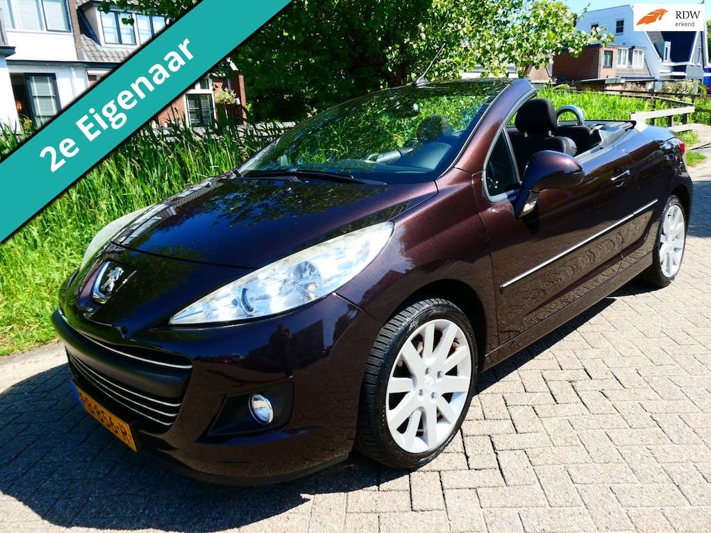 Peugeot 207 CC 1.6 VTi 120pk Clima Cruise Navi 100.000km Historie