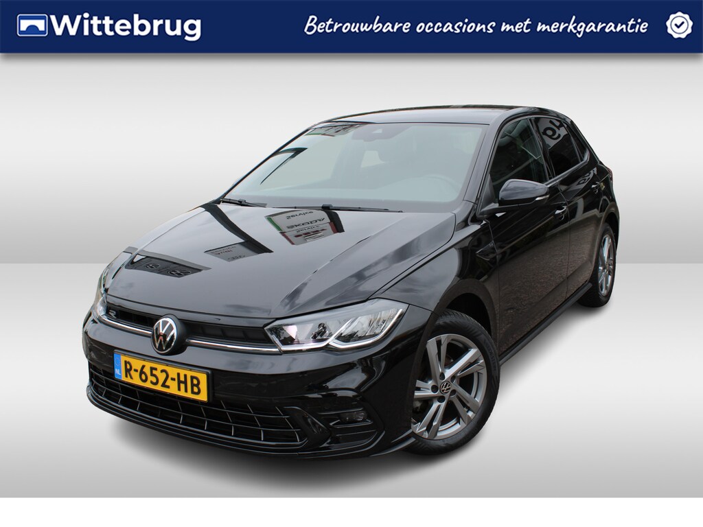 Volkswagen Polo 1.0 TSI 95pk R-Line / Navigatie by APP / Parkeersensoren / LED / LM 16 inch / Digital cockpit