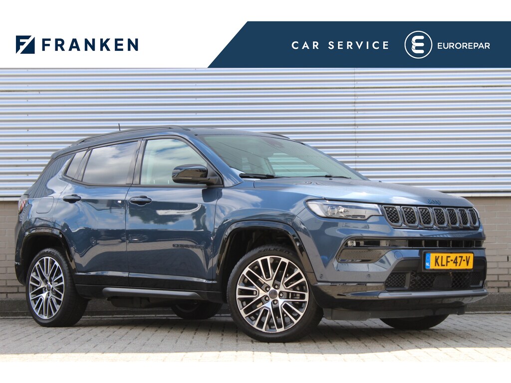 Jeep Compass 4xe 240 Plug-in Hybrid Electric Summit | Leder | Winterpack | Camera | Stoelverwarming/ventilatie | Compleet