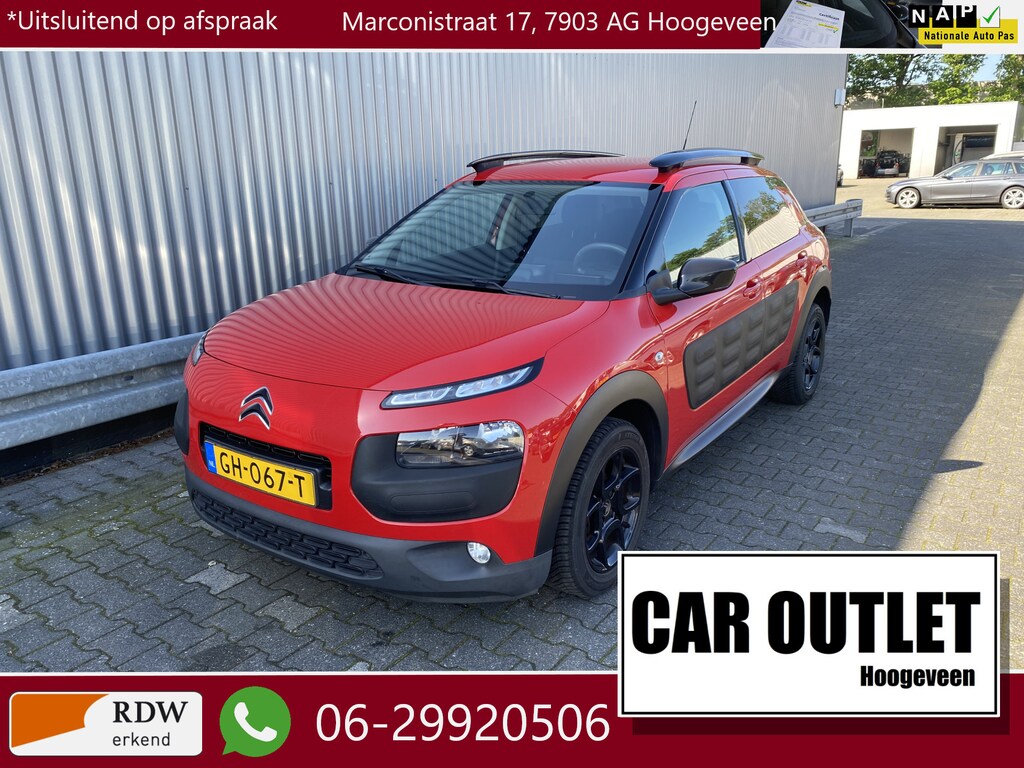 Citroën C4 Cactus 1.2 PureTech Feel A/C, Navi, CC, PDC, LM, – Inruil Mogelijk –