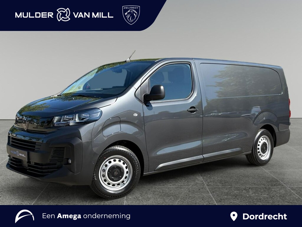 Peugeot e-Expert L3 75 kWh 136pk | ACTIE | 8 jaar garantie | 0% financial lease| NAVI | Apple Carplay | Android Auto | Parkeersensoren voor en achter | Achteruitrijcamera | Dode hoek detectie | Mistlampen | Licht- en regensensor | Automatische verlichting | Digital cockpit | Tussenwand comfort met raam | Houten afwerking laadruimte | LED laadruimteverlichting | Reservewiel | van €49.119 voor €36.695 ex. BTW rijklaar