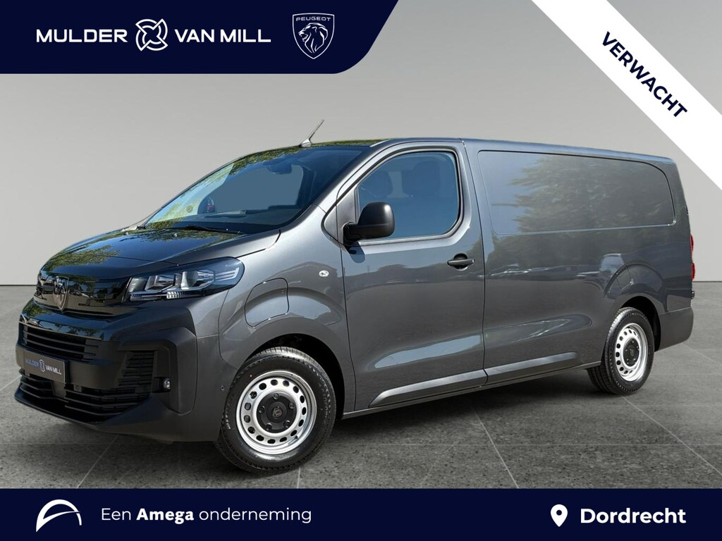 Peugeot e-Expert L3 75 kWh 136pk | 8 jaar garantie | 0% financial lease| NAVI | Apple Carplay | Android Auto | Parkeersensoren voor en achter | Achteruitrijcamera | Dode hoek detectie | Mistlampen | Licht- en regensensor | Automatische verlichting | Digital cockpit | Tussenwand comfort met raam | Houten afwerking laadruimte | LED laadruimteverlichting | Reservewiel | van €49.119 voor €37.695 ex. BTW rijklaar