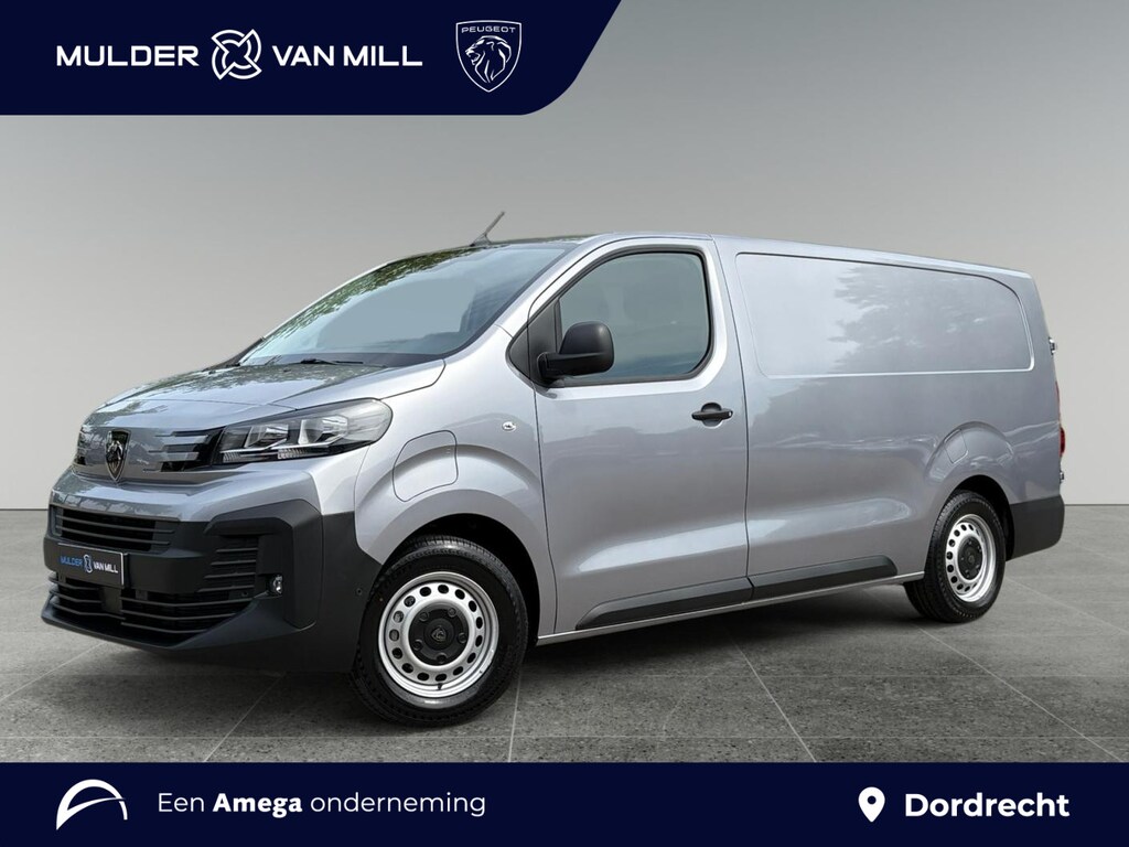 Peugeot e-Expert L3 75 kWh 136pk | ACTIE | 8 jaar garantie | 0% financial lease| NAVI | Apple Carplay | Android Auto | Parkeersensoren voor en achter | Achteruitrijcamera | Dode hoek detectie | Mistlampen | Licht- en regensensor | Automatische verlichting | Digital cockpit | Tussenwand comfort met raam | Houten afwerking laadruimte | LED laadruimteverlichting | Reservewiel | van €49.119 voor €36.695 ex. BTW rijklaar
