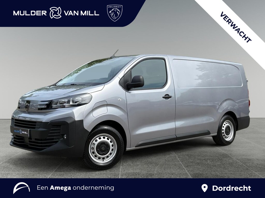 Peugeot e-Expert L3 75 kWh 136pk | 8 jaar garantie | 0% financial lease| NAVI | Apple Carplay | Android Auto | Parkeersensoren voor en achter | Achteruitrijcamera | Dode hoek detectie | Mistlampen | Licht- en regensensor | Automatische verlichting | Digital cockpit | Tussenwand comfort met raam | Houten afwerking laadruimte | LED laadruimteverlichting | Reservewiel | van €49.119 voor €37.695 ex. BTW rijklaar