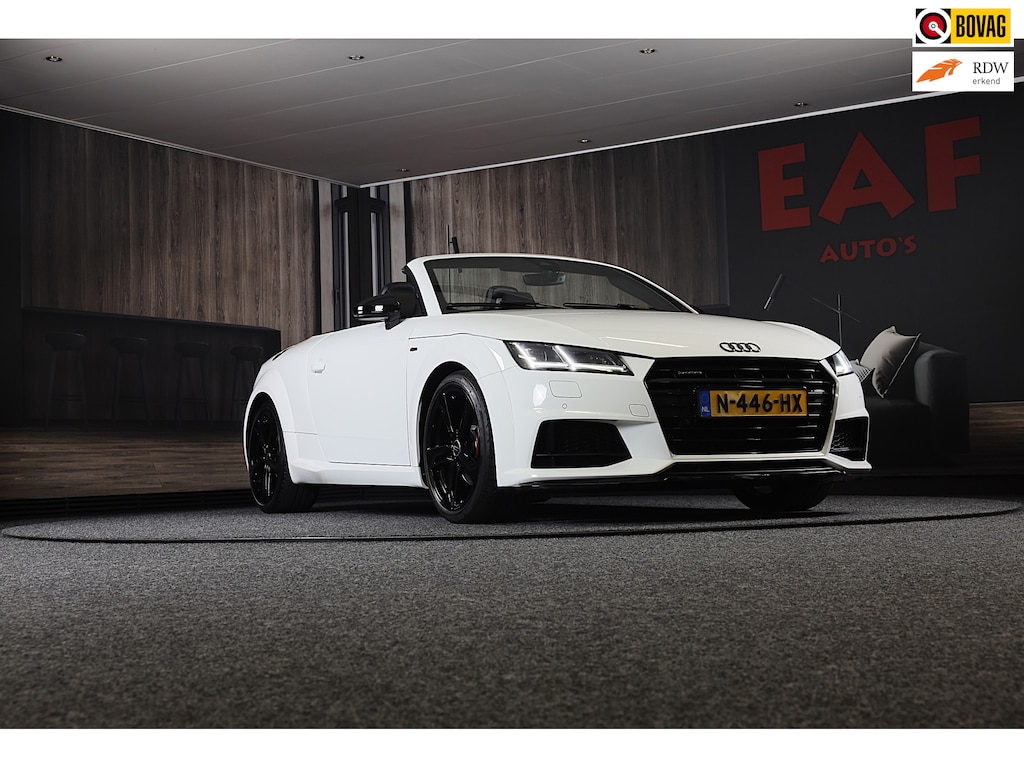 Audi TT Roadster 2.0 TFSI Quattro S Line / 230 PK / Virtual Cockpit / AUT / Navi / Camera / Ecc / Elek Pakket / Led / Pdc / 19 Inc