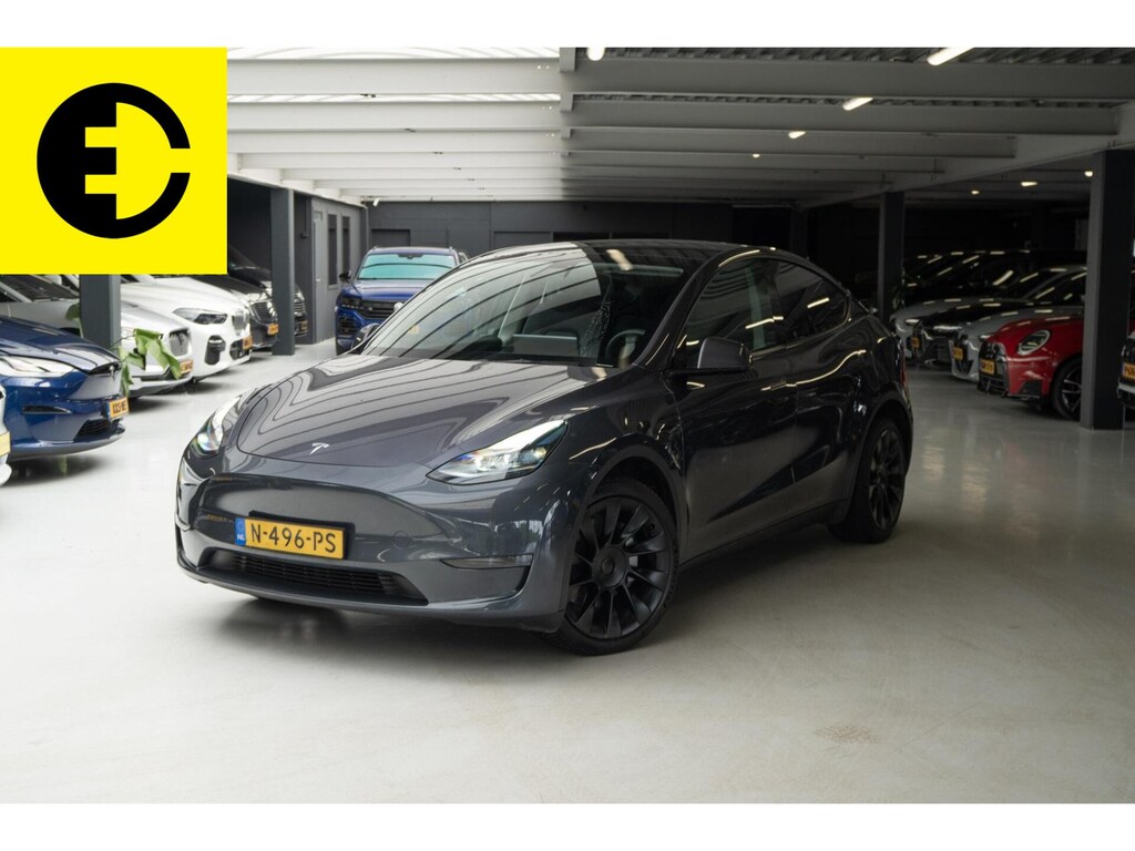 Tesla Model Y Long Range AWD 75 kWh | SoH 92,2% | Warmtepomp | FSD T.W.V, 7.500 | Incl.BTW