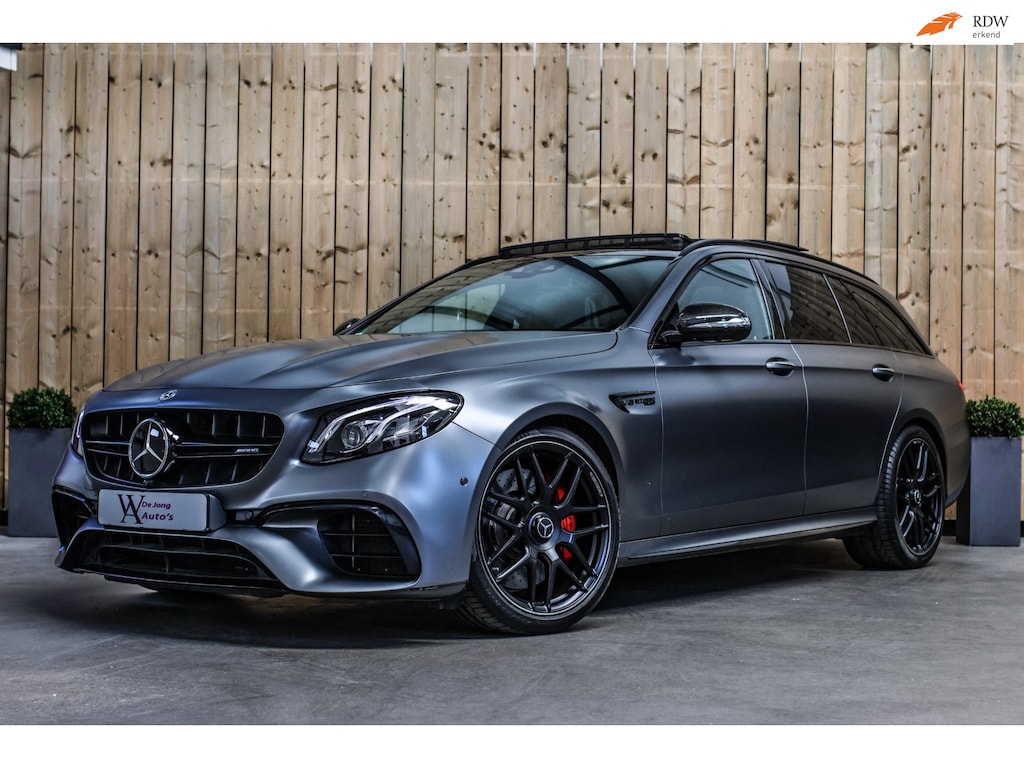Mercedes-Benz E-klasse Estate AMG 63 S 4MATIC+ *Pano*Perf. Stoelen*Burmester*Carbon*Keyless*